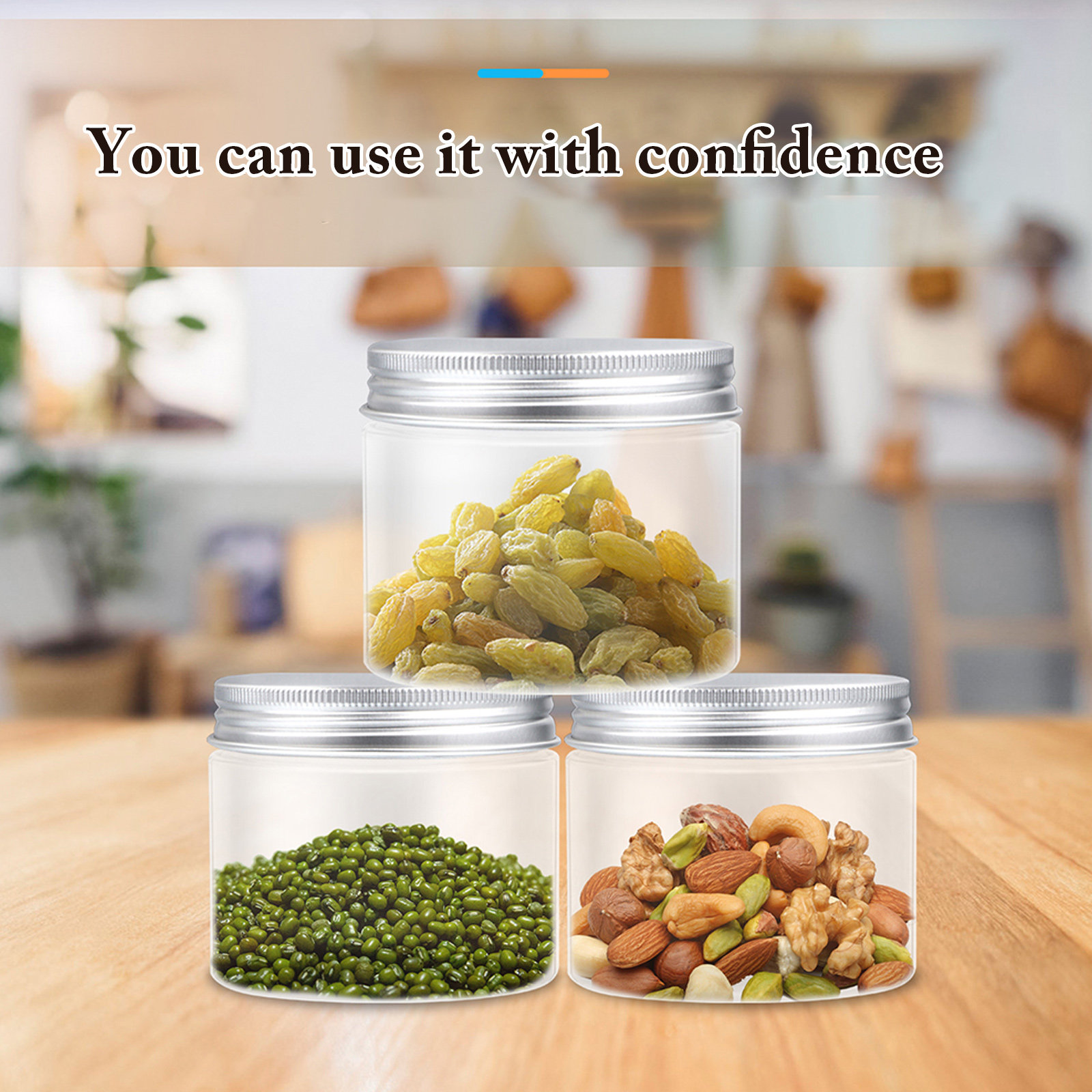 Food Storage Lid - 12Pcs Food Storage Jars Set Reusable