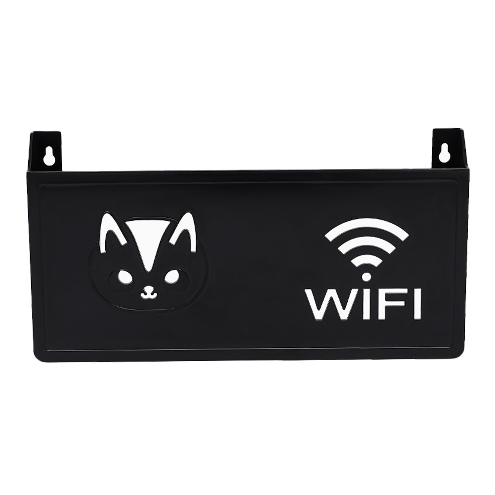 Food Storage And Organizer - Wall Router Storage Box Decorative WiFi