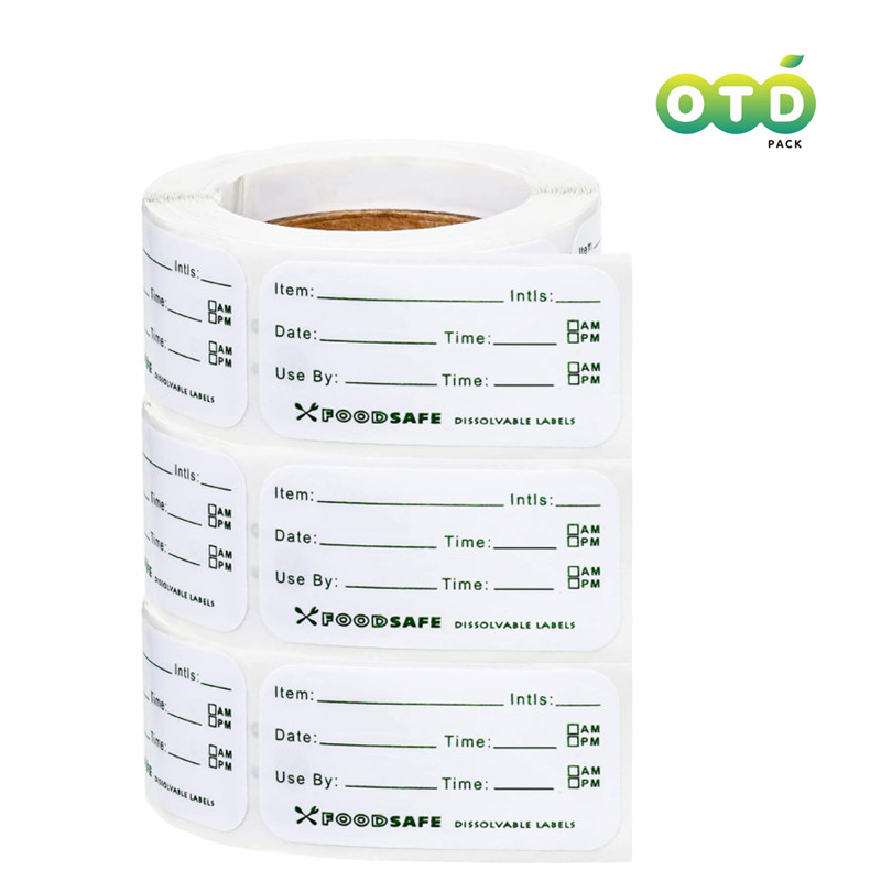 Food Storage Label - 300/pcs Food Storage Labels Adhesive Removable