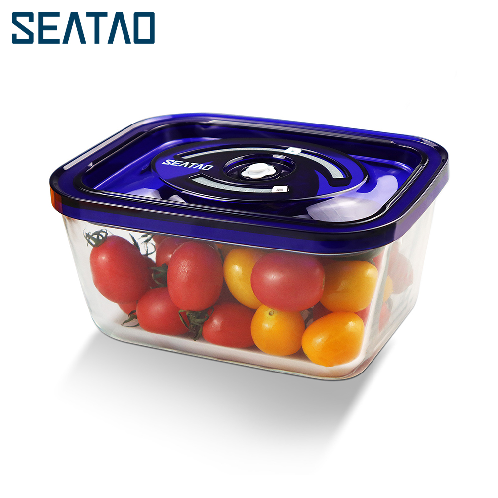 Food Storage Vacuum Containers - SEATAO Glass Food Storage Containers Preserve