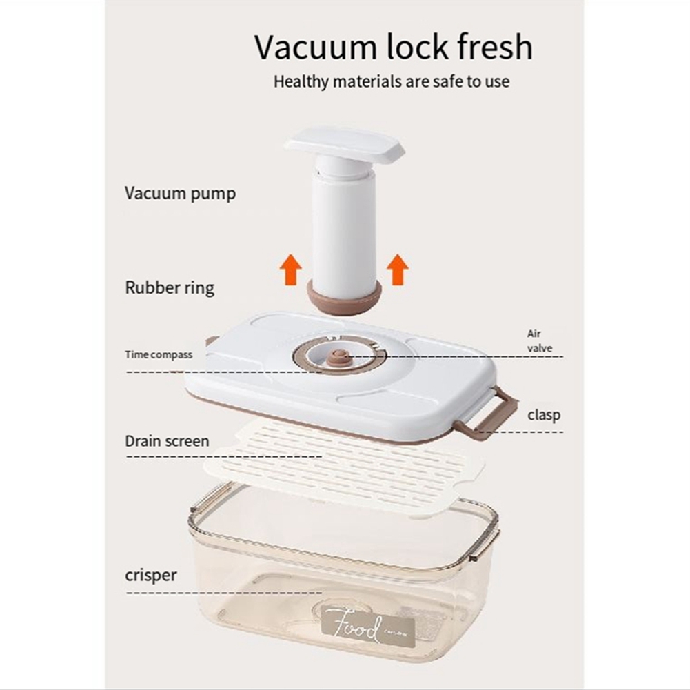 ABLG Vacuum Containers For Foo - огляд і ціна Food Storage Vacuum Containers