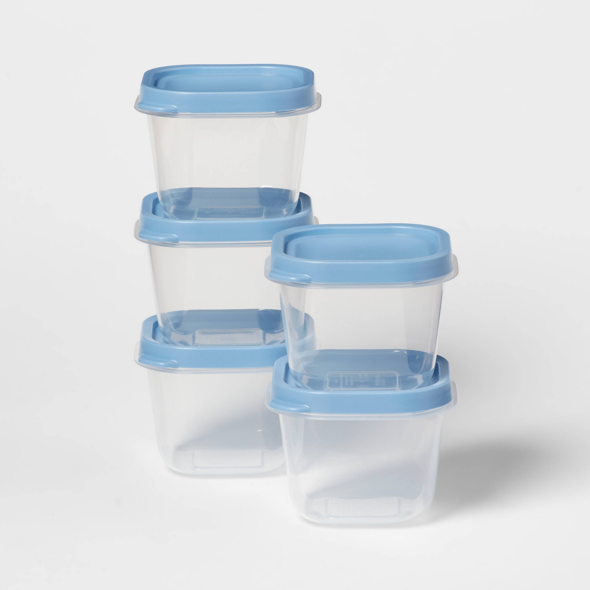 10pcs Blue Plastic Food Storag - огляд і ціна Food Storage Kitchen Container Set