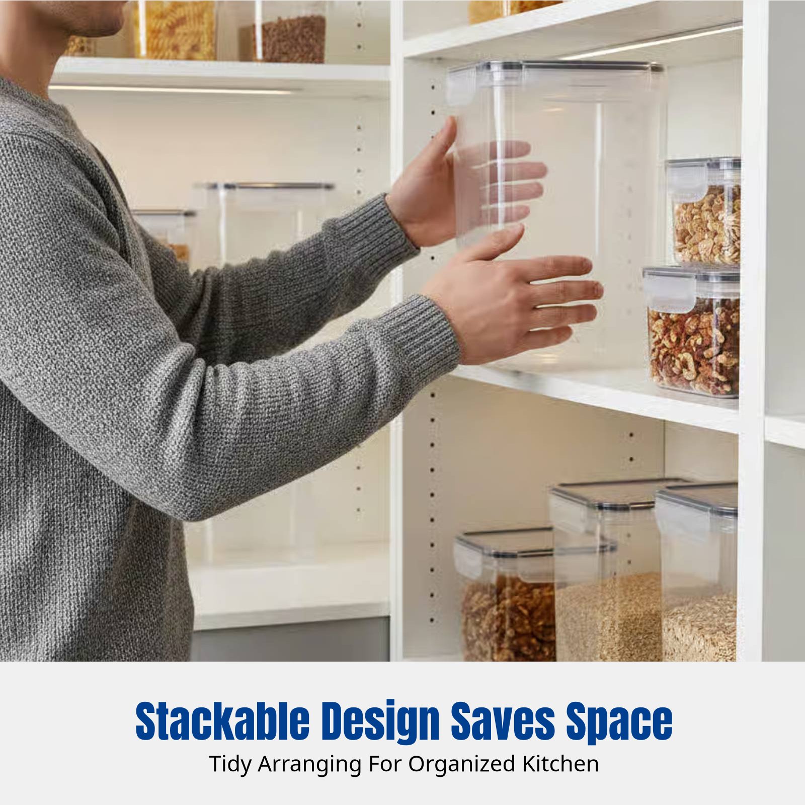 Airtight Food Storage Containe - огляд і ціна Food Storage Kitchen Container Set
