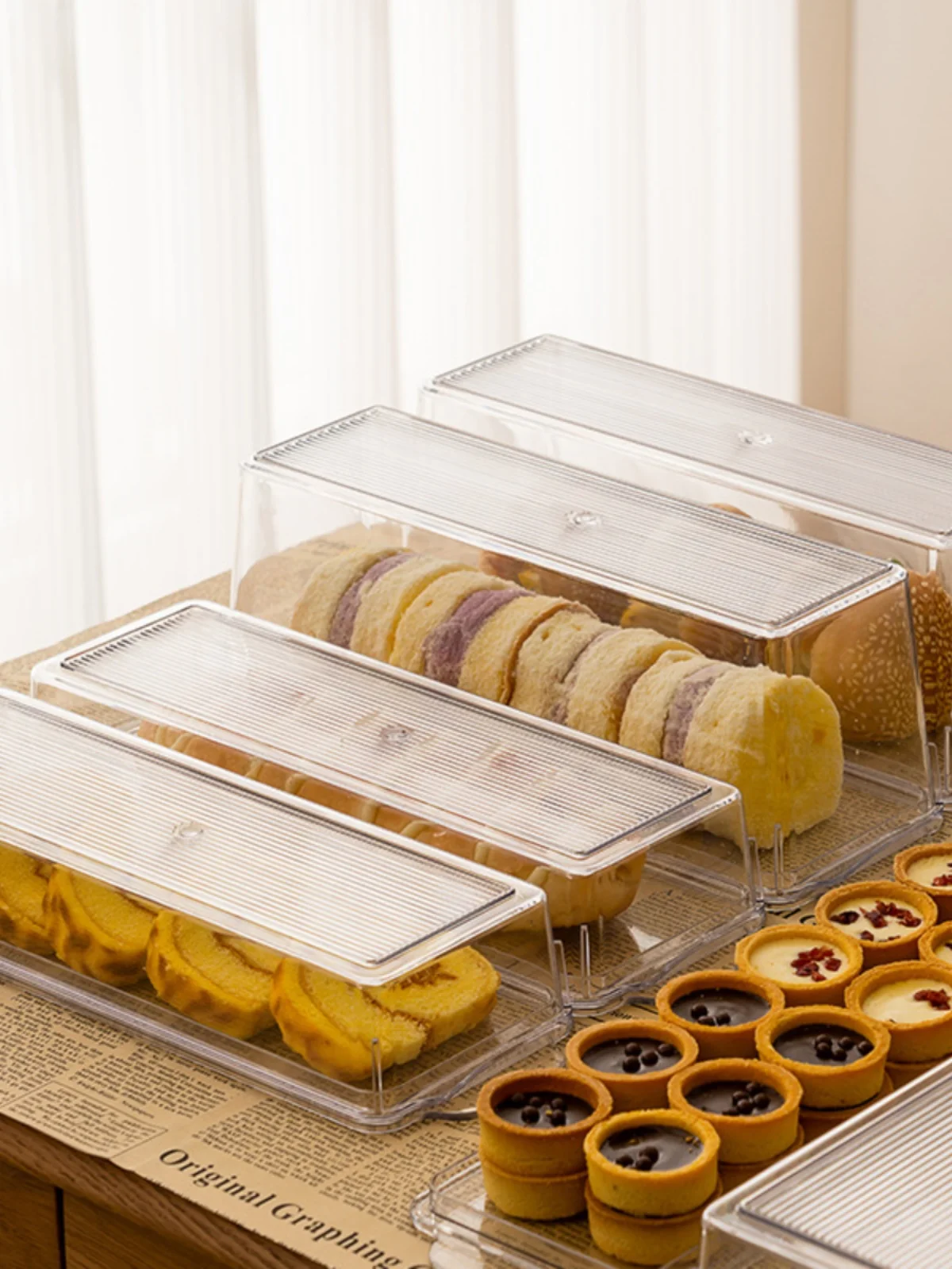 Food Grade Sealed Cake Roll Pr - огляд і ціна Food Storage For Refrigerator