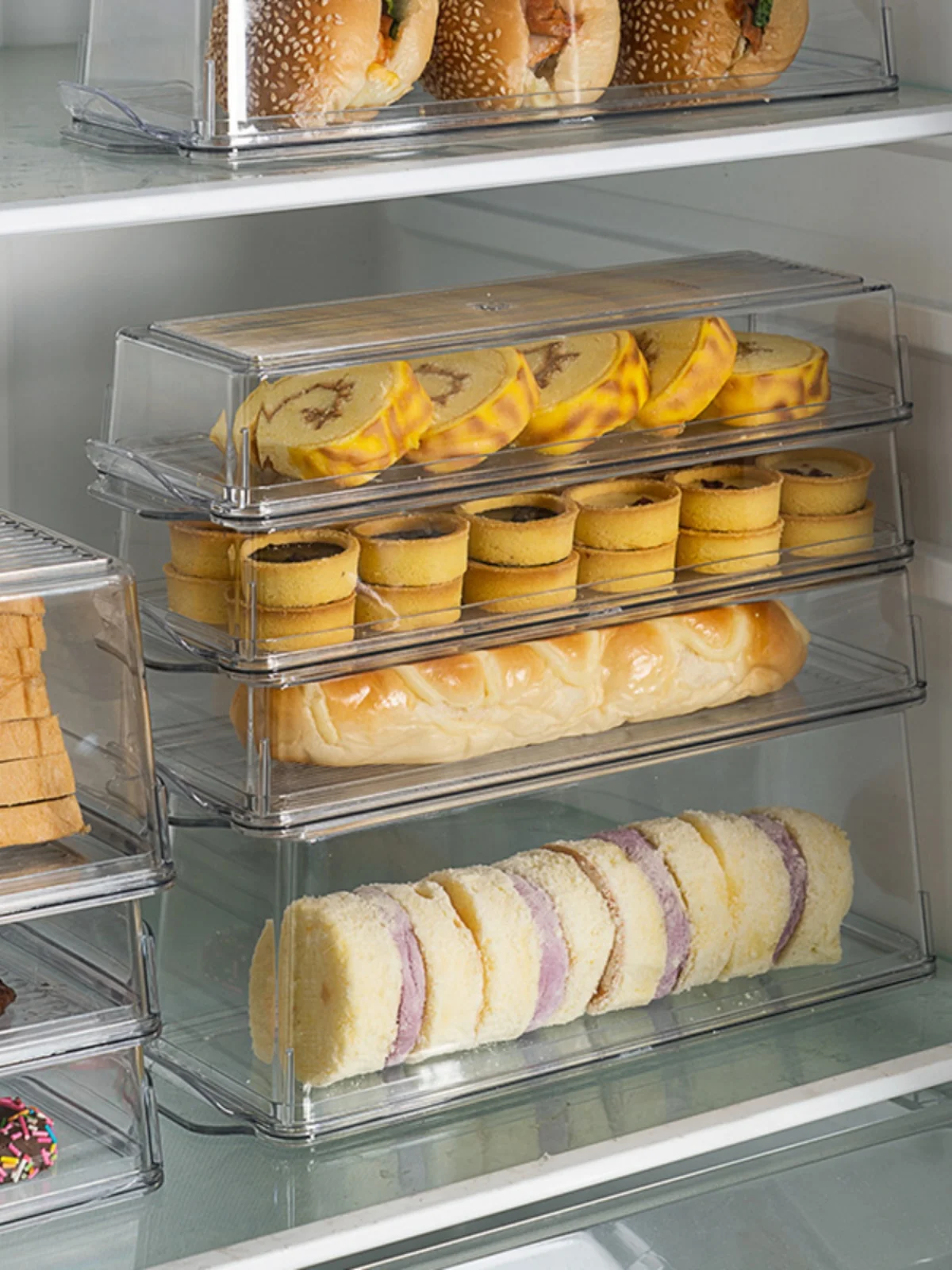 Food Grade Sealed Cake Roll Pr - огляд і ціна Food Storage For Refrigerator