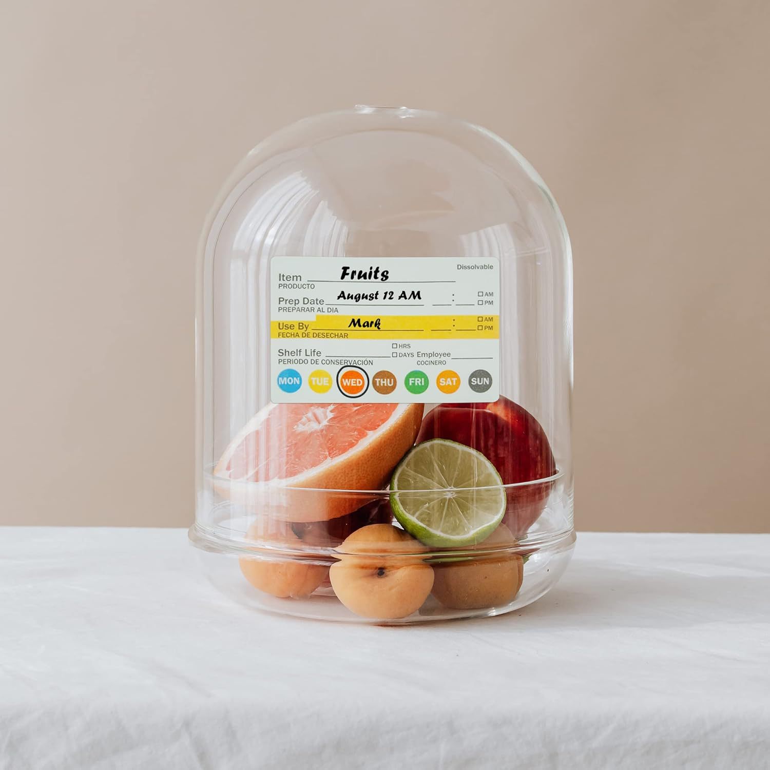 250Pcs/Roll Food Date Labels W - огляд і ціна Food Storage Label