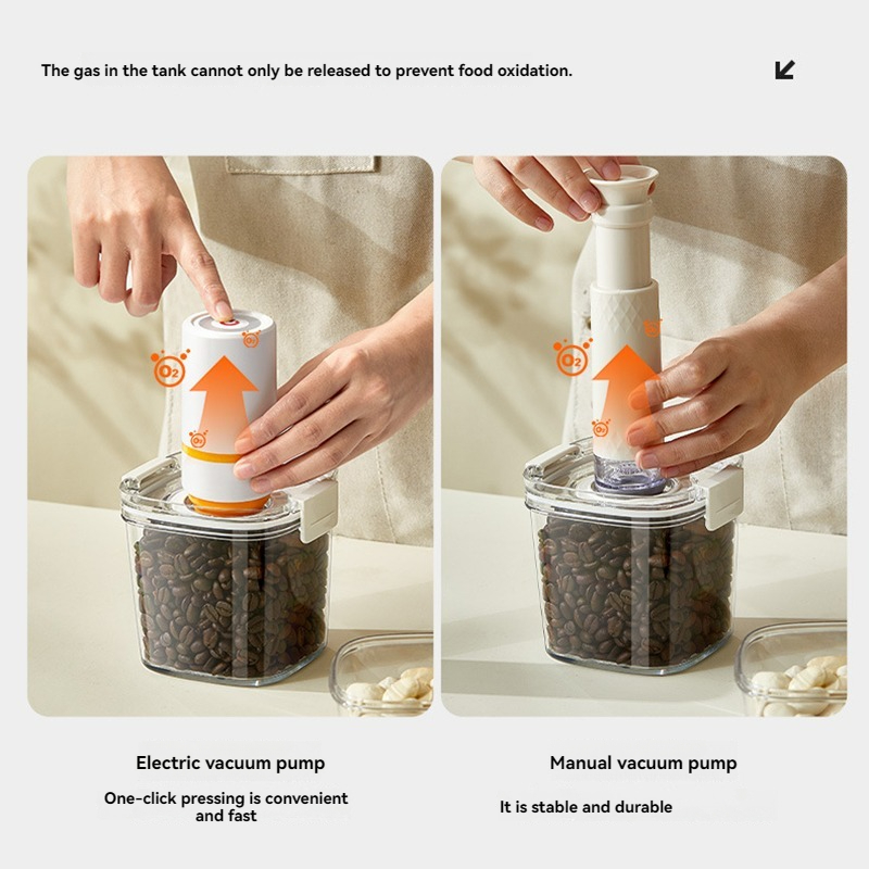 Vacuum Seal Container Coffee B - огляд і ціна Food Storage Vacuum Containers