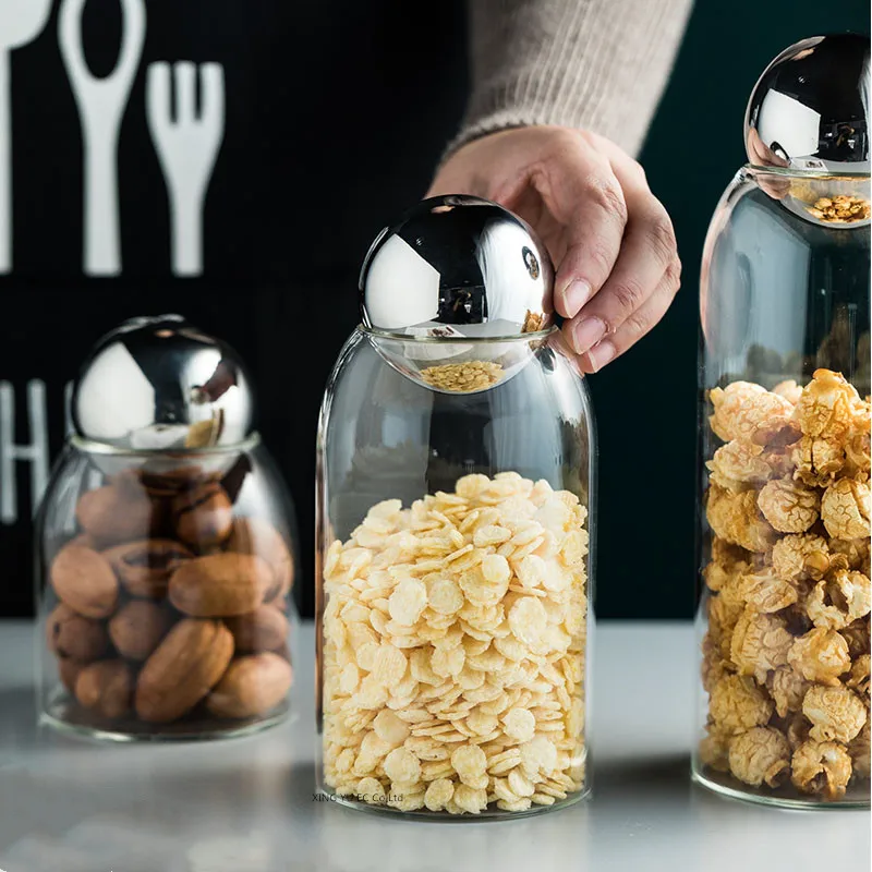 Golden Cork Cover Glass Storag - огляд і ціна Food Storage Glass Box