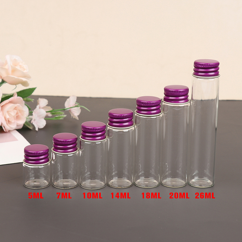 10Pcs 5/7/10/14/20/26ML Glass  - огляд і ціна Food Storage Glass Box