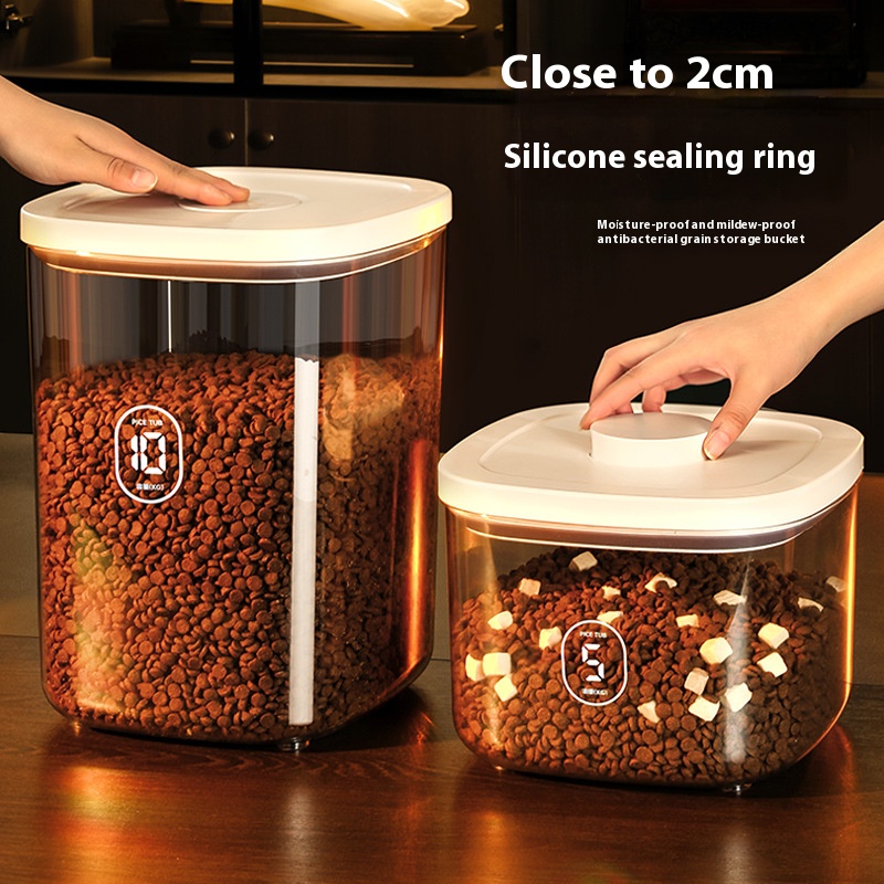 Cat Food Storage Bucket, Seale - огляд і ціна Food Storage Vacuum Containers