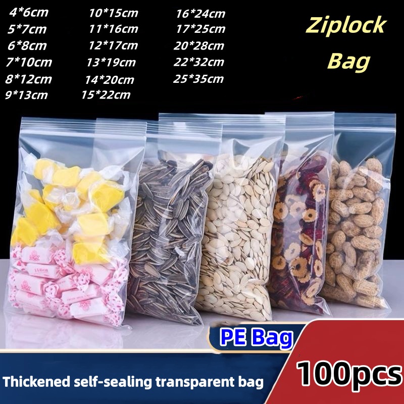 Clear Bags Ziplock Food Storag - огляд і ціна Lock And Lock Food Storage