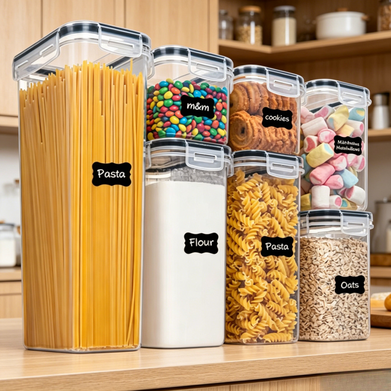 7Pcs Kitchen Food Storage Cont - огляд і ціна Food Storage Kitchen Container Set