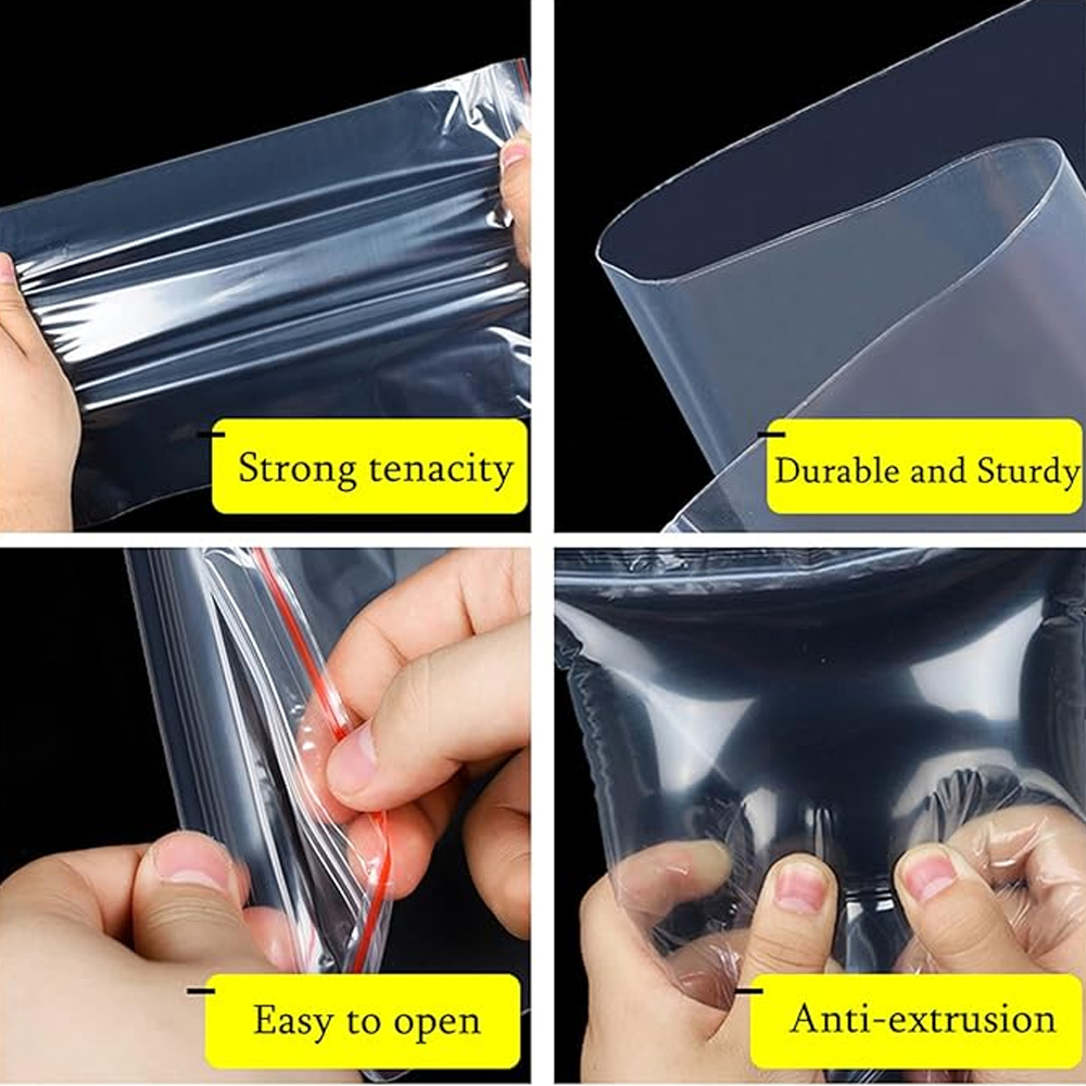 100-1000Pcs Small Zip Lock Pla - огляд і ціна Lock And Lock Food Storage