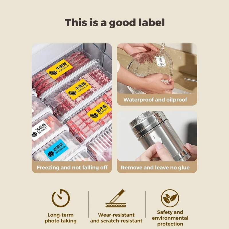 NIIMBOT B1/B21/B31/B203/B3S Fr - огляд і ціна Food Storage Label