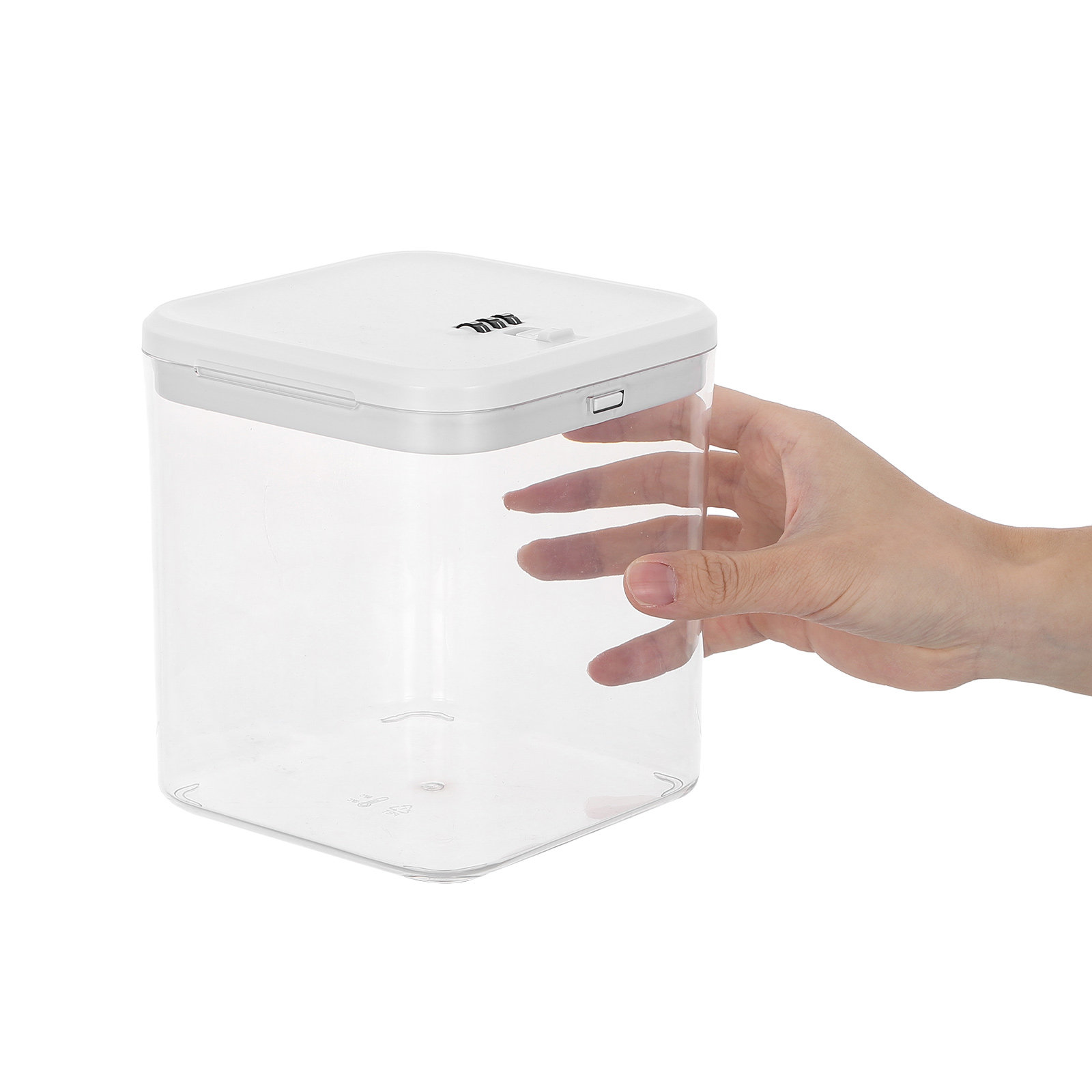 Clear Stackable Lock Box for F - огляд і ціна Lock And Lock Food Storage