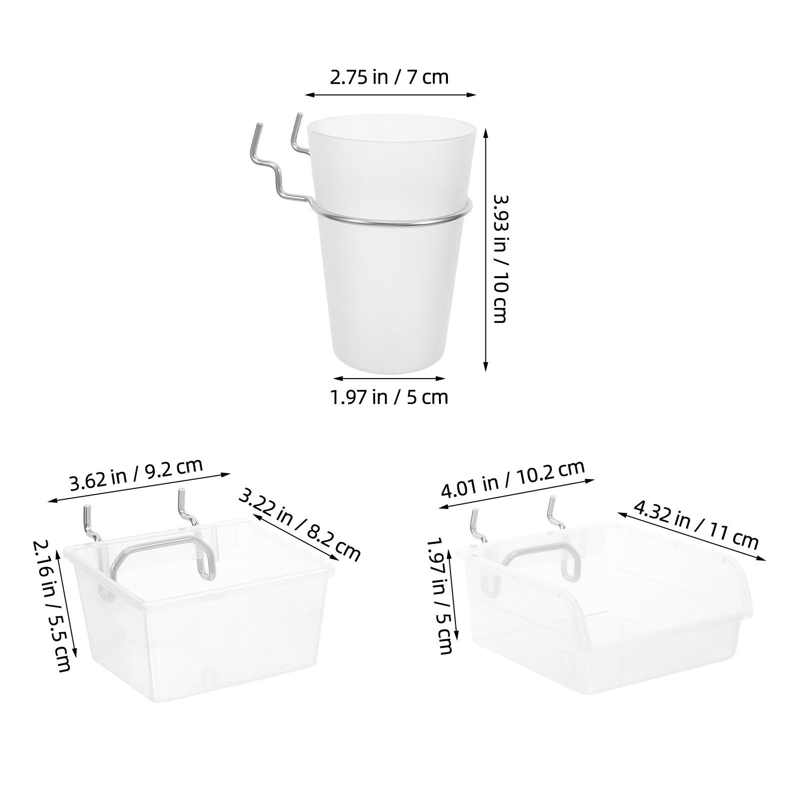 20Pcs Pegboard Storage Bin Org - огляд і ціна Food Storage And Organizer