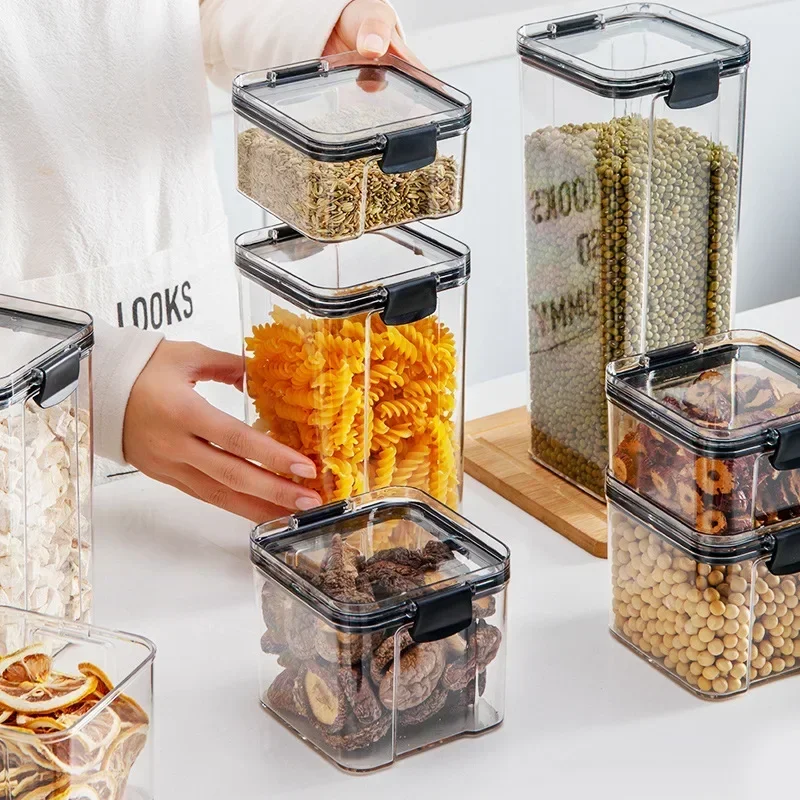 460-1800ml Sets Stackable Kitc - огляд і ціна Food Storage Kitchen Container Set