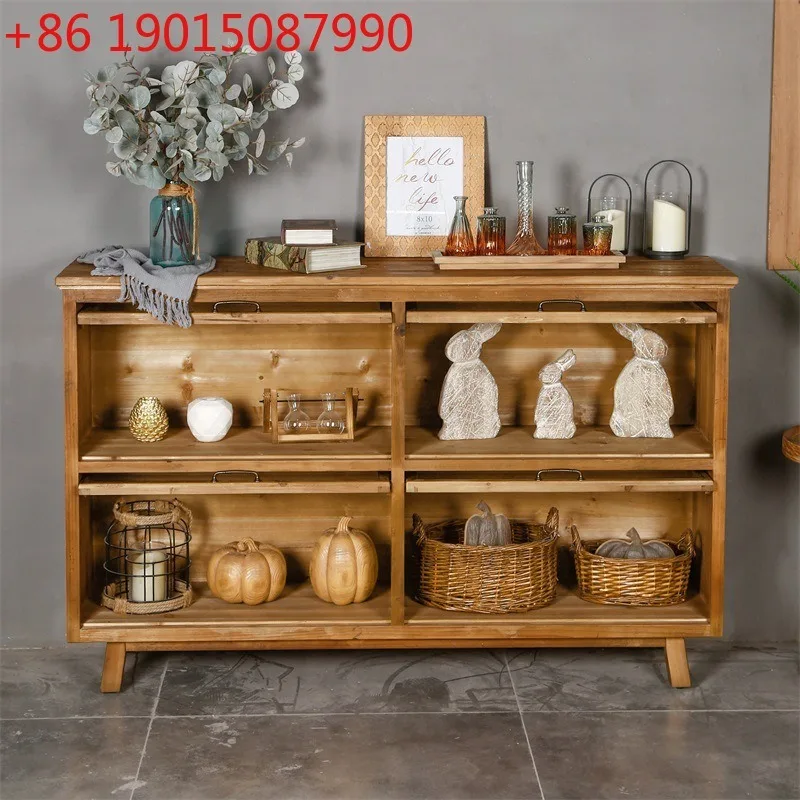 Solid wood double-layer and th - огляд і ціна Food Storage Locker