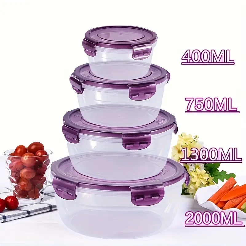 4 Plastic Food Storage Contain - огляд і ціна Food Storage Meals