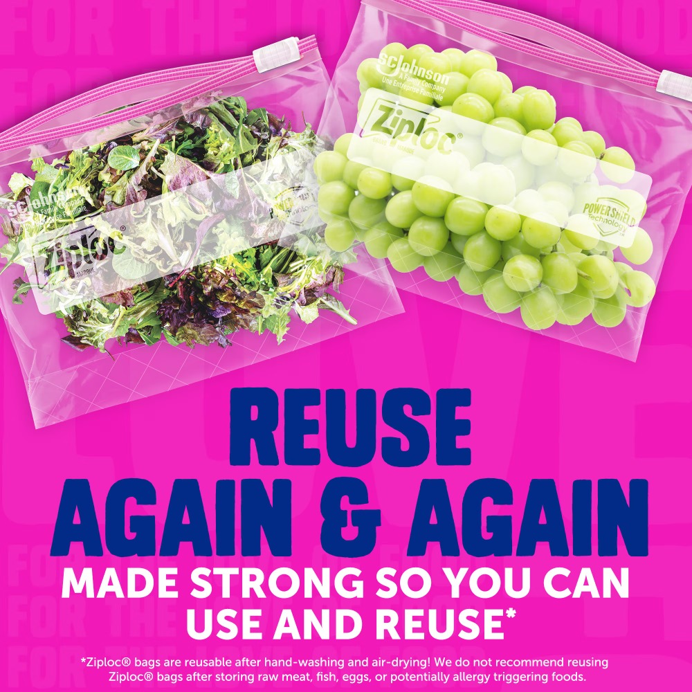 Ziploc® Brand Food Storage Sli - огляд і ціна Food Storage Ziploc Bags
