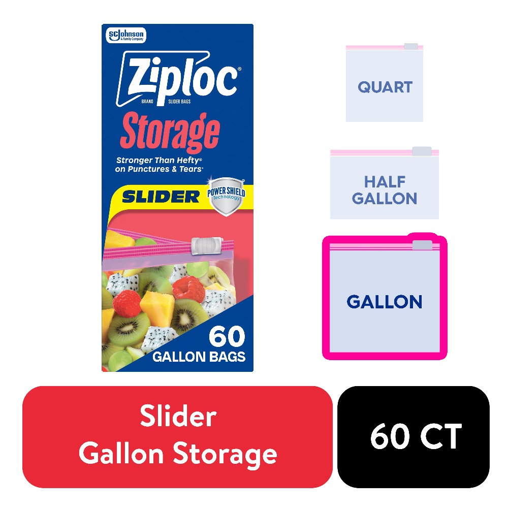 Ziploc® Brand Food Storage Sli - огляд і ціна Food Storage Ziploc Bags