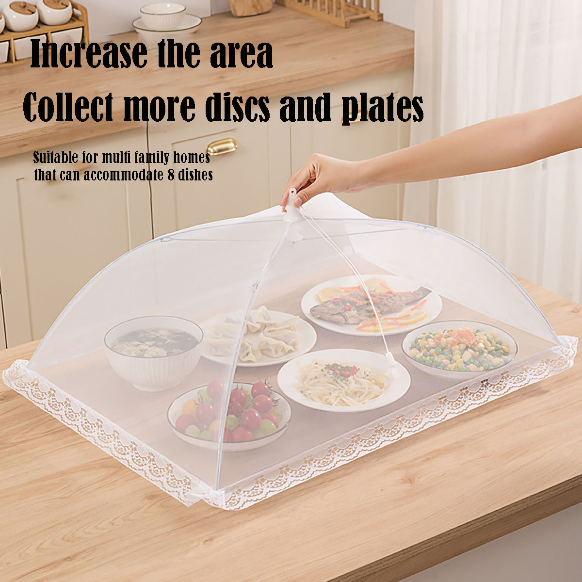 Food Cover Mesh Folding Washab - огляд і ціна Food Storage Long Term