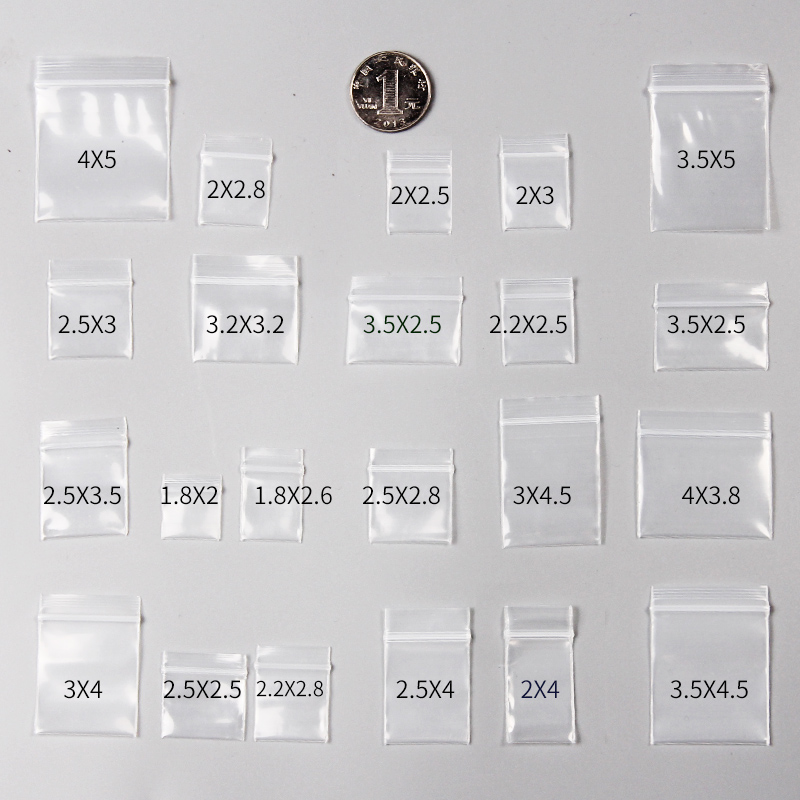 100pcs Mini Zip Lock Bags Plas - огляд і ціна Food Storage Locker