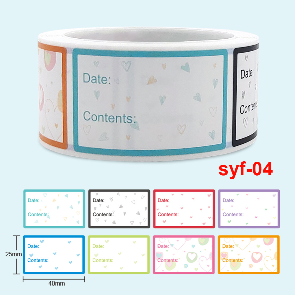 Safe Date Food catalog Storage - огляд і ціна Food Storage Label