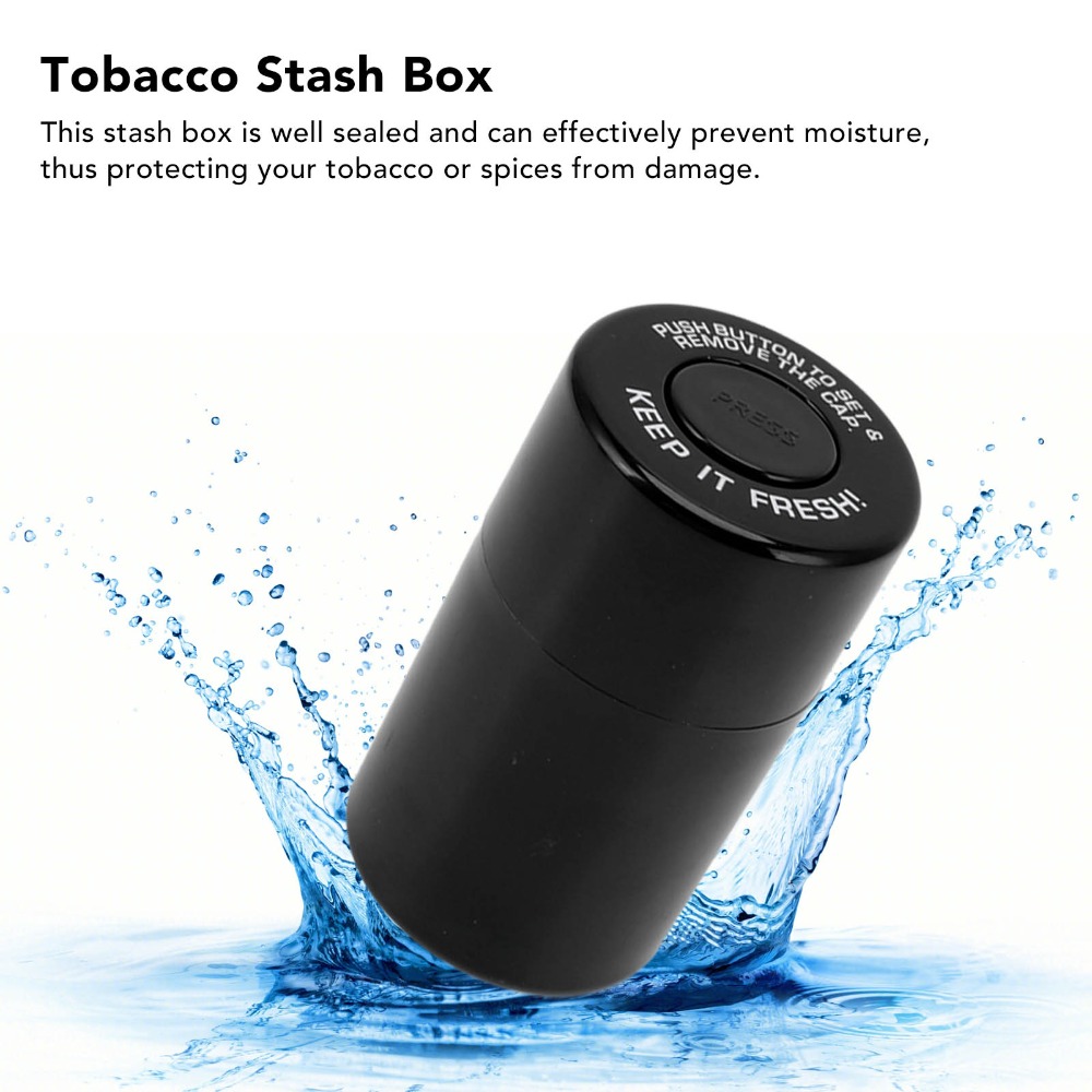 Round Airtight Stash Jar Compa - огляд і ціна Food Storage Vacuum Containers