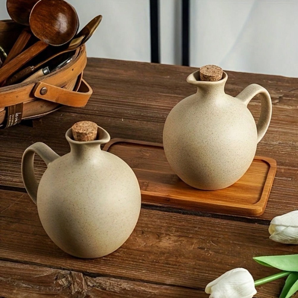 Coarse Pottery Style Large Cap - огляд і ціна Food Storage Kitchen Container Set