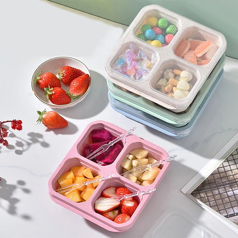 4 Grids Food Storage Box Porta - огляд і ціна Food Storage For Refrigerator