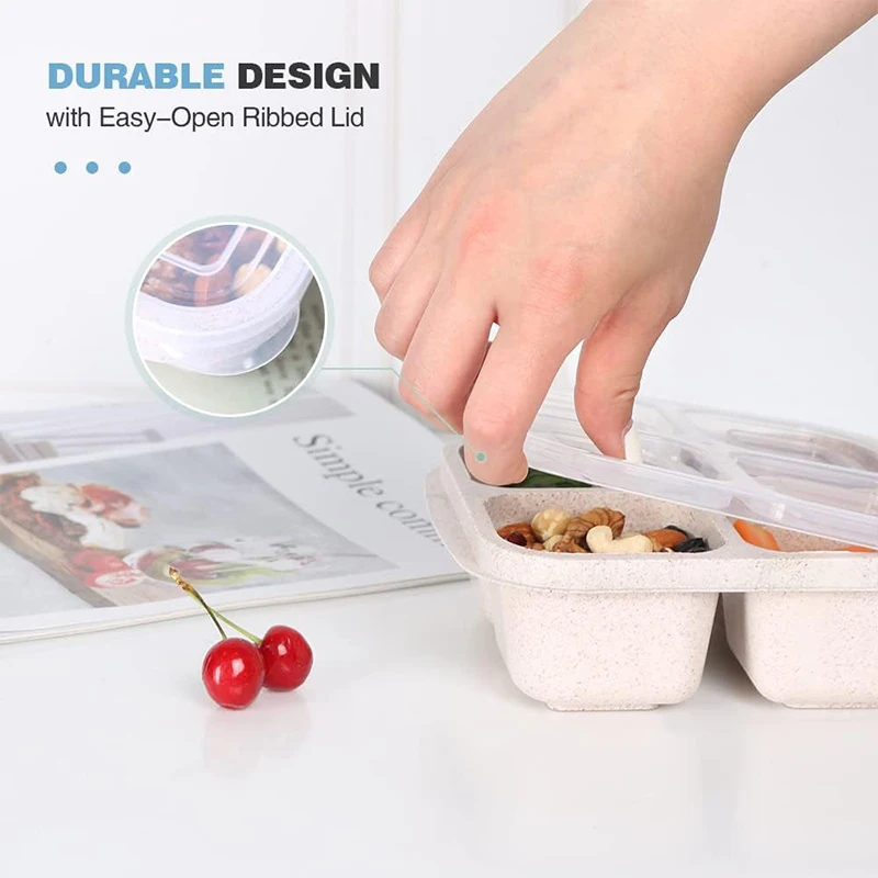 4 Grids Food Storage Box Porta - огляд і ціна Food Storage For Refrigerator