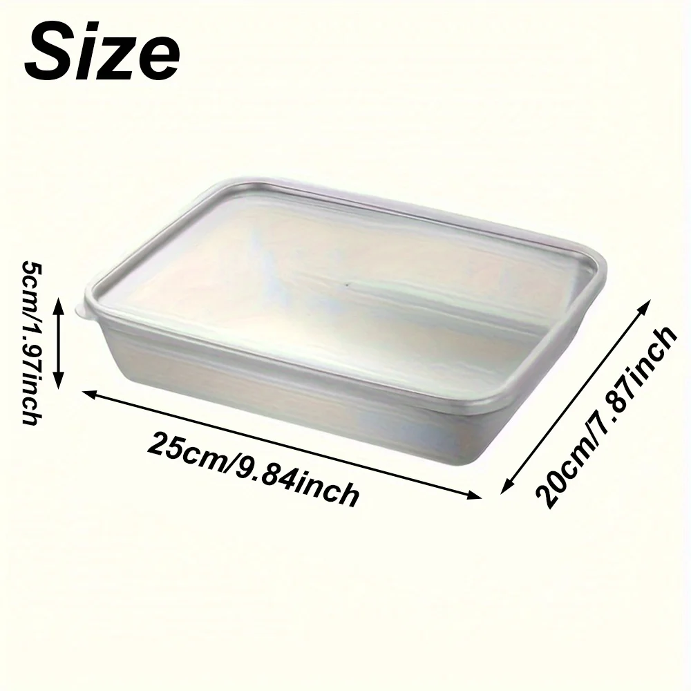 3pcs Stainless Steel Food Cont - огляд і ціна Food Storage Meals