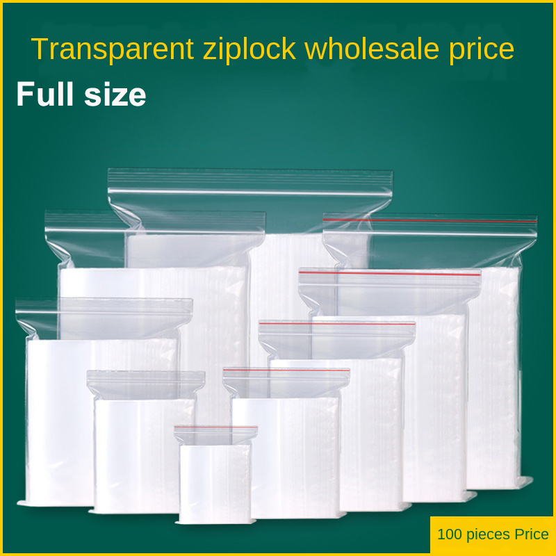 Ziplock Bag Transparent Thick  - огляд і ціна Food Storage Ziploc Bags