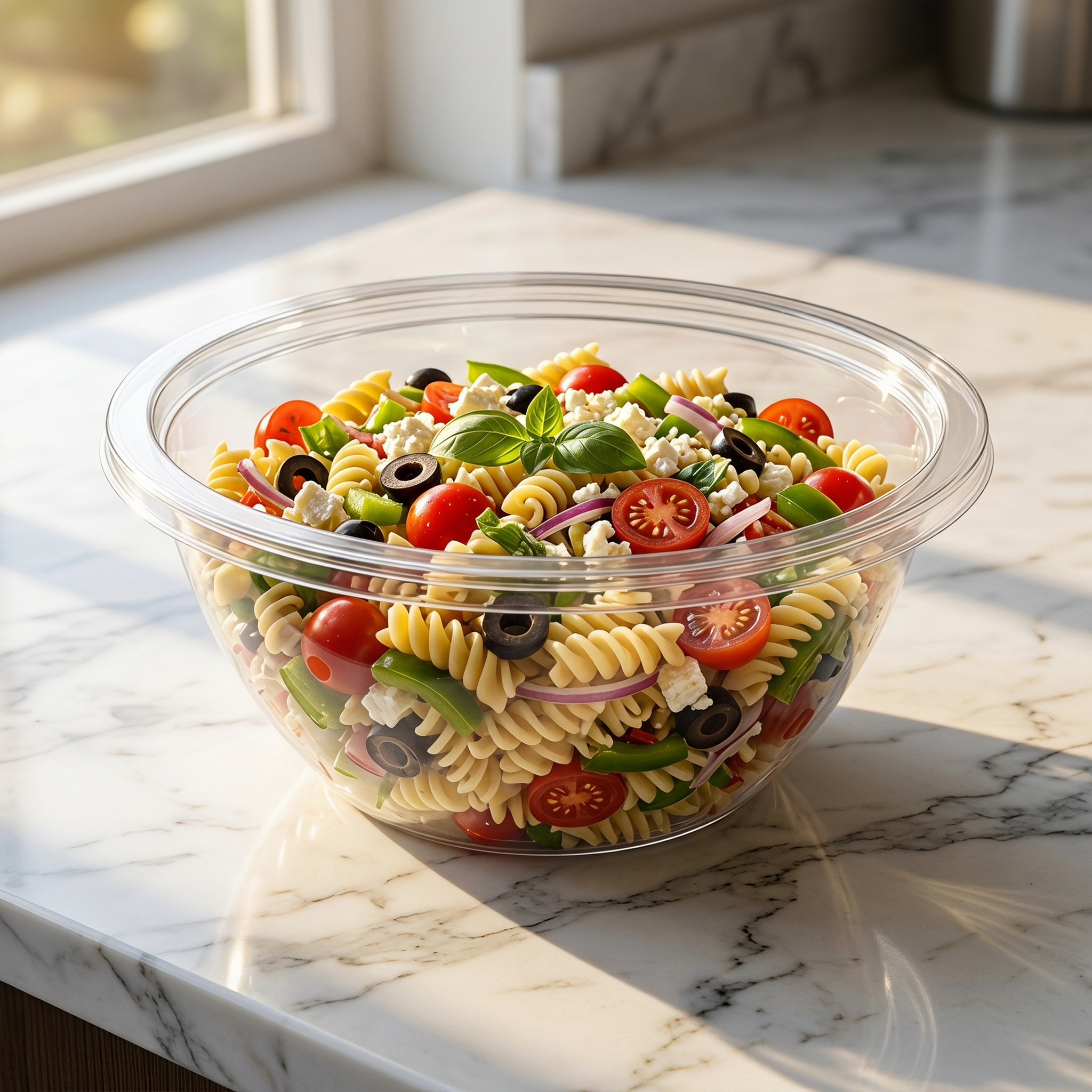 2Sets Salad Mixing Bowls Plast - огляд і ціна Food Storage Meals