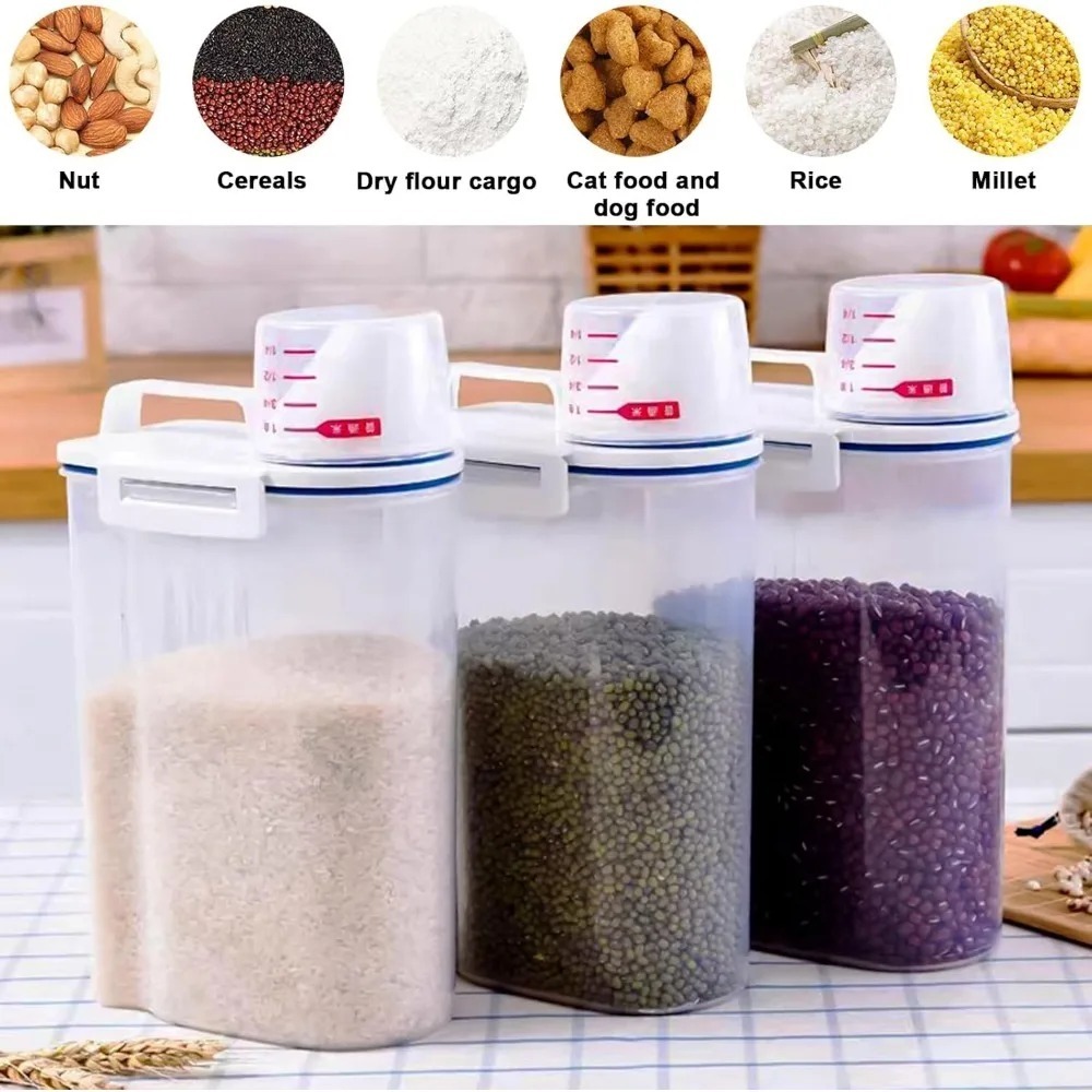 Rice Dry Food Storage Containe - огляд і ціна Food Storage Meals