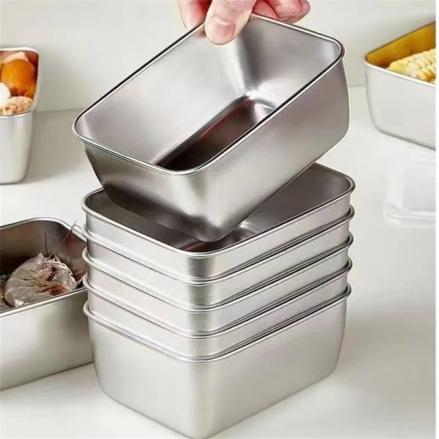 1/3/5pcs Stainless Steel Food  - огляд і ціна Food Storage Meals