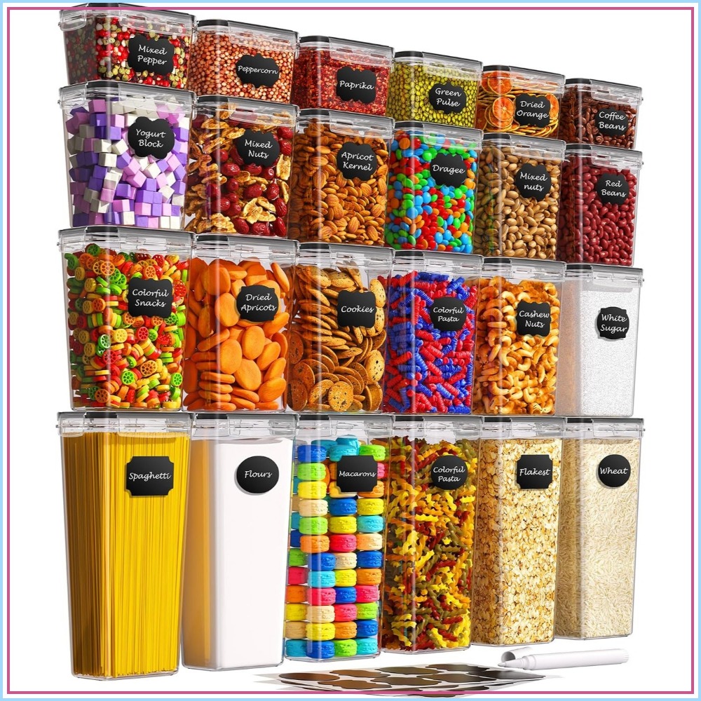 24 PCS Airtight Food Storage C - огляд і ціна Food Storage Lid